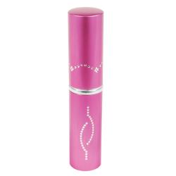 Stun Master 3,000,000 Volt Rechargeable Lipstick Stun Gun with Flashlight, pink